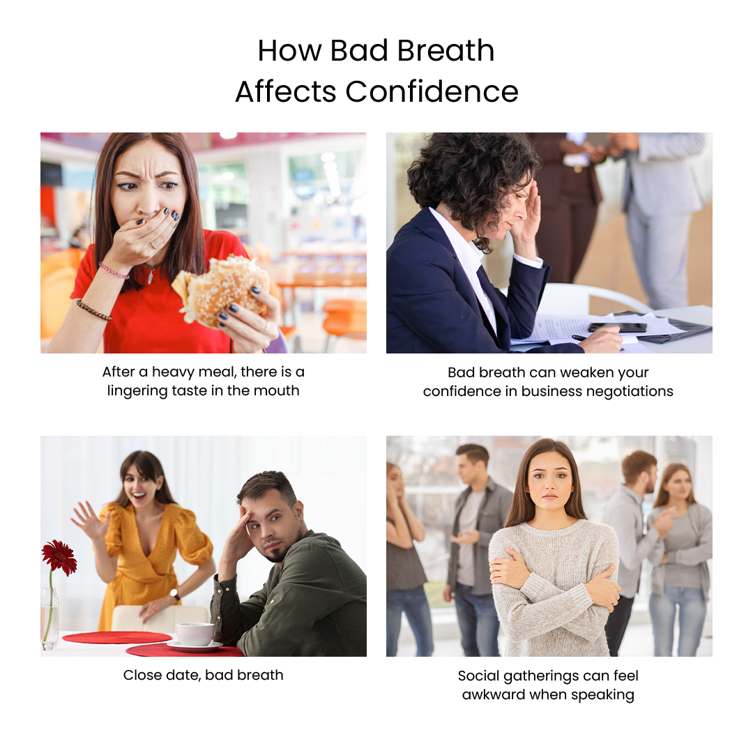 EvoSnow Litchi&Rose Sugar-Free  Mouth Spray Bad Breath Treatment Freshener Mouthwash