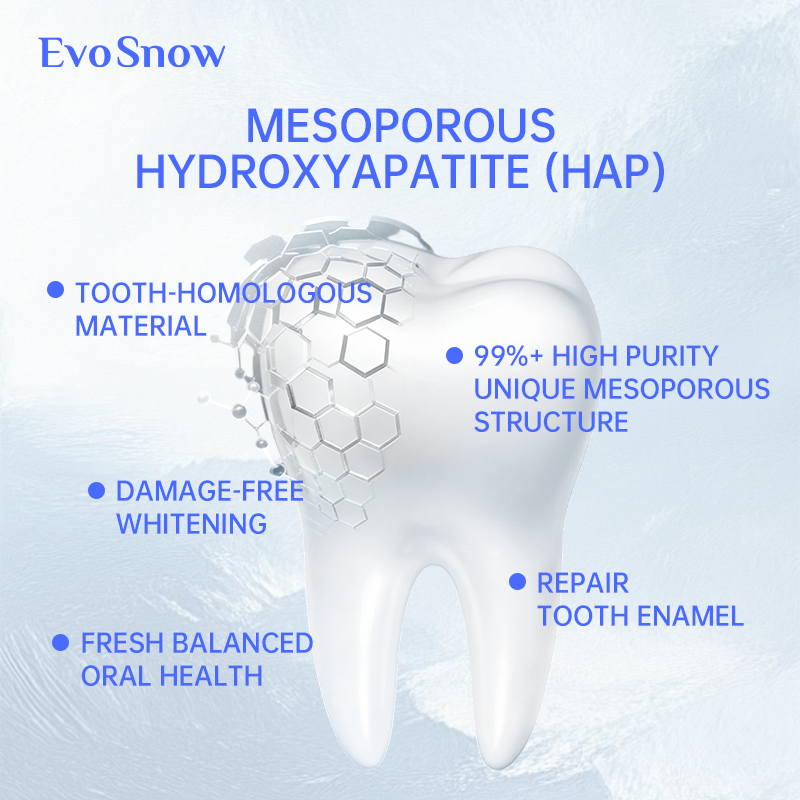 EvoSnow 10% HAP Toothpaste 100g Blueberry Mint | Enamel Repair, Whitening, Sensitivity Fresh Breath