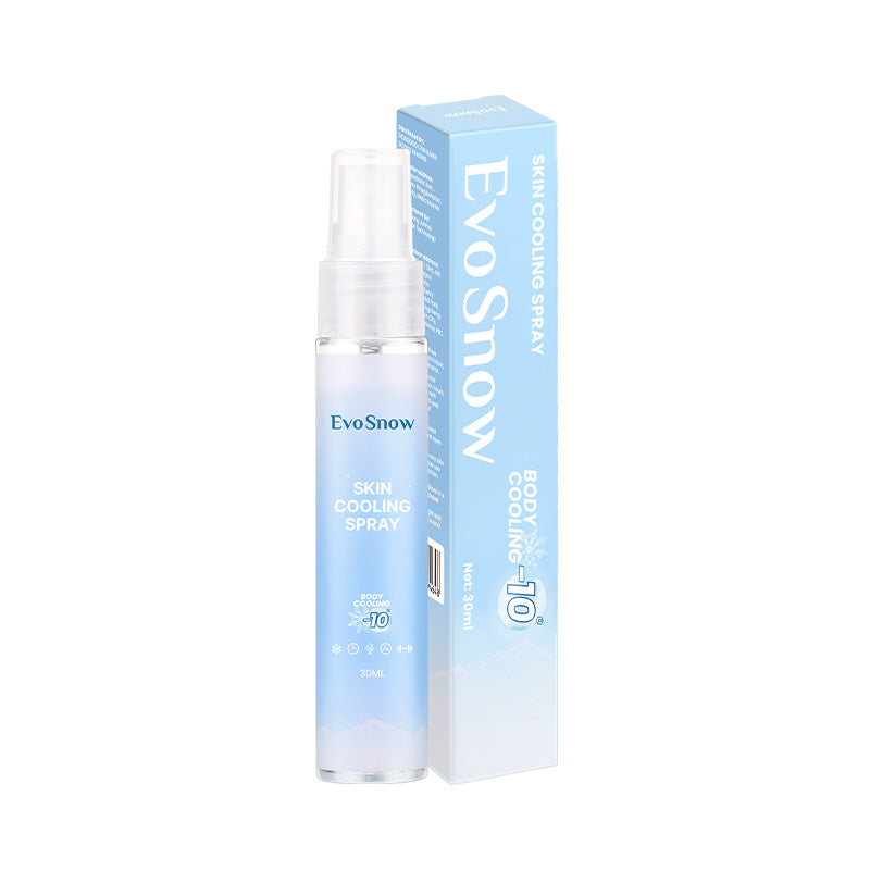 EvoSnow Skin Cooling Spray Quickly LowersTemperatureLong-Lasting Coolness Must-HaveforTravelandDates
